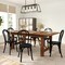 Merrick Lane Lowry Thonet Style Solid Wood Dining Chair with Stackable Design and Elegant Finish
